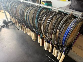 Tennis racket collection