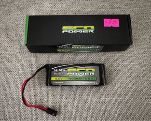 EcoPower 6V NiMH Receiver Battery RC