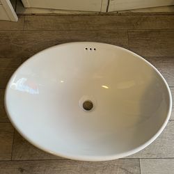 New Oval Ceramic Sink