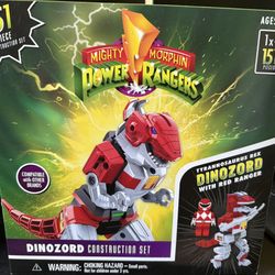 Mighty Morphin Power Rangers Construction Sets