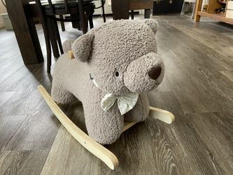 Adorable Teddy Bear Baby Toddler Rocker 