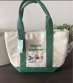 Snoopy + Starbucks Tote