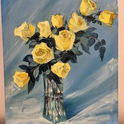 Painting. Canvas. Cotton. Shirt. Oil. 20 /24 inch. THIS IS NOT POSTER! Price $250
