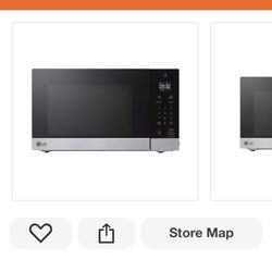 LG NeoChef 0.9 cu. ft. 1000-Watt Countertop Microwave in Stainless Steel with Smart Inverter