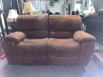 Electric recliner loveseat sofa