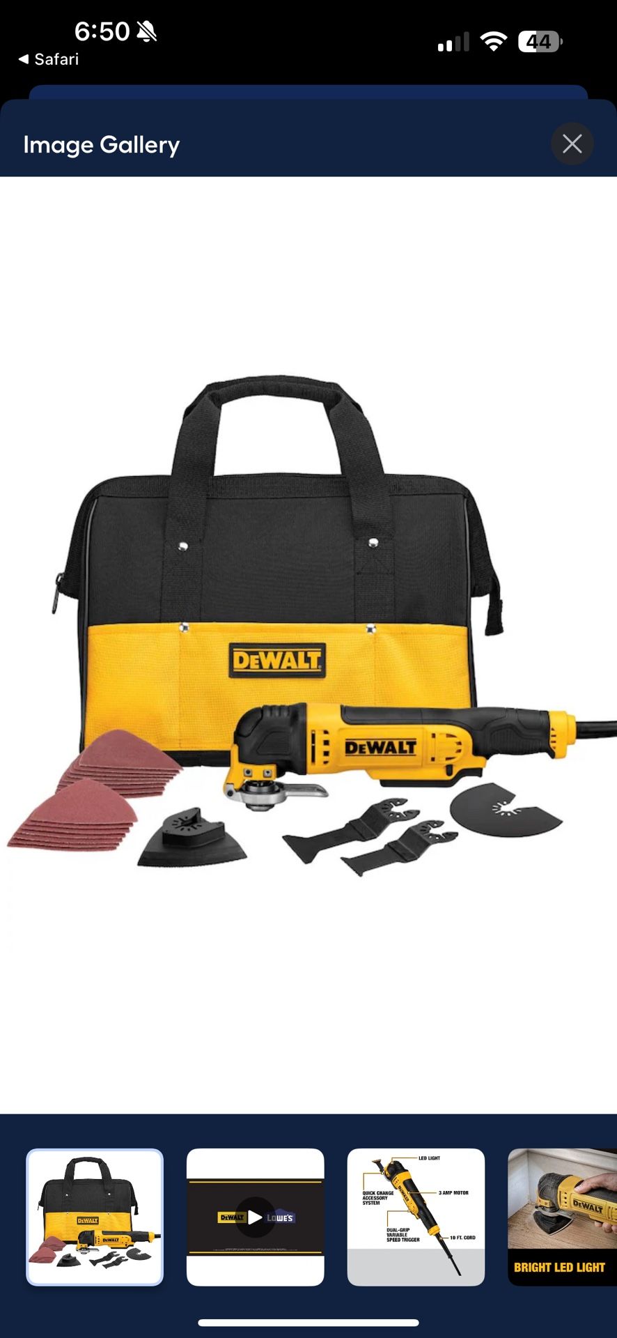 Dewalt Multi Tool