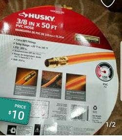 BRAND NEW HUSKY 3/8 INCH 50 FEET AIR HOSE