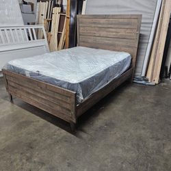 Queen Bed And Mattress 