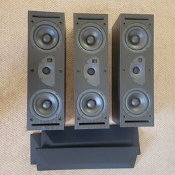 Set Of Three (3) Fosgate Audionics Home Speakers