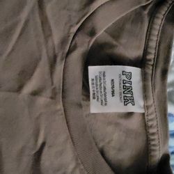 Worn once Victoria secret pink size medium tshirts