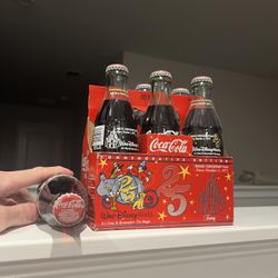 Vintage 1996 Disney World Coca-Cola 25th Anniversary 6-Pack