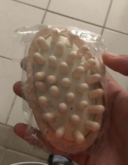 Handheld massage body brush