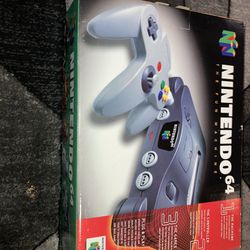 Nintendo 64 Complete In Box