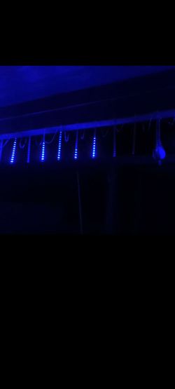 Blue LED Meteor Shower Drop Lights
