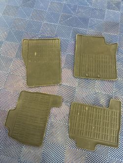 2007-2014 Lincoln Navigator All Season Water Proof Mats Front And Back OEM Navigator Logo 