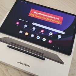 Samsung Galaxy S9 Plus 512GB Tablet Wit S - PEN - $1 DOWN TODAY, NO CREDIT NEEDED