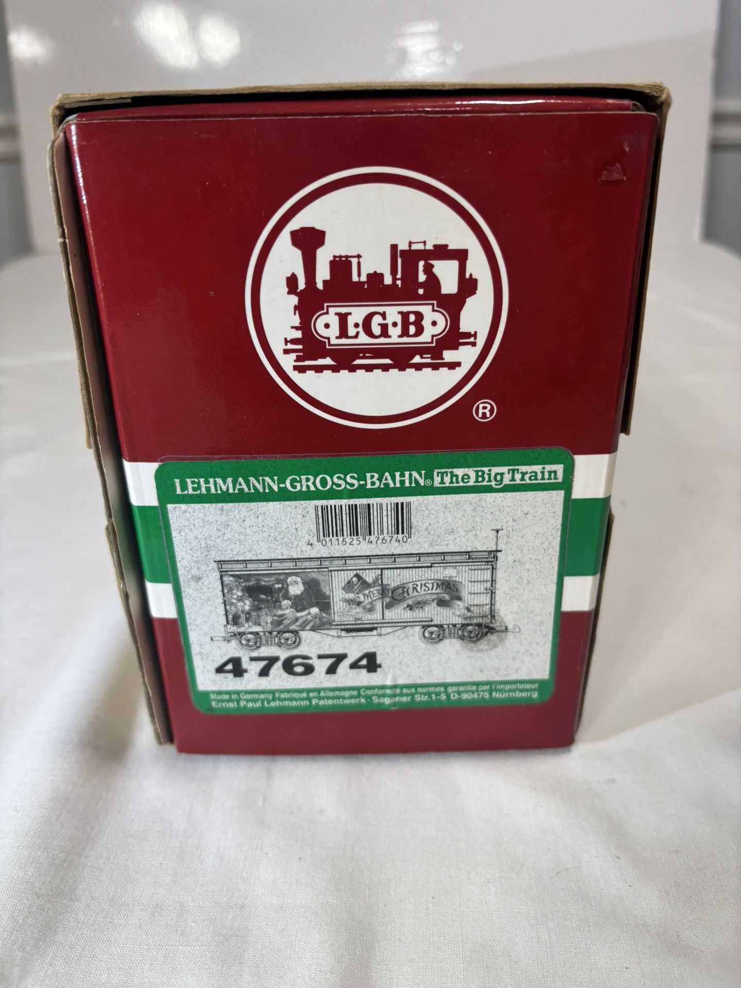 LGB-47674-MERRY CHRISTMAS AMERICAN BOXCAR. $250.00 DOLLARS. 