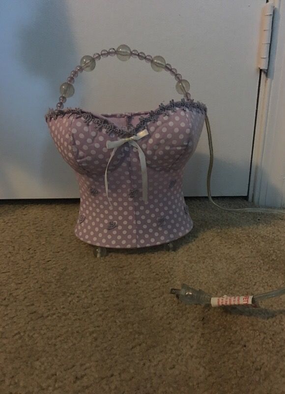 Cute vintage Bustier lamp