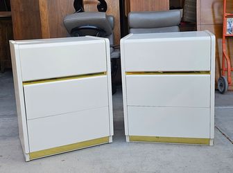 Vintage Post-Modern Nightstands