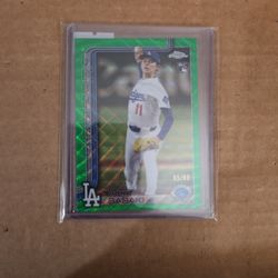 2025 Toppps Chrome Green Wave  95/99 