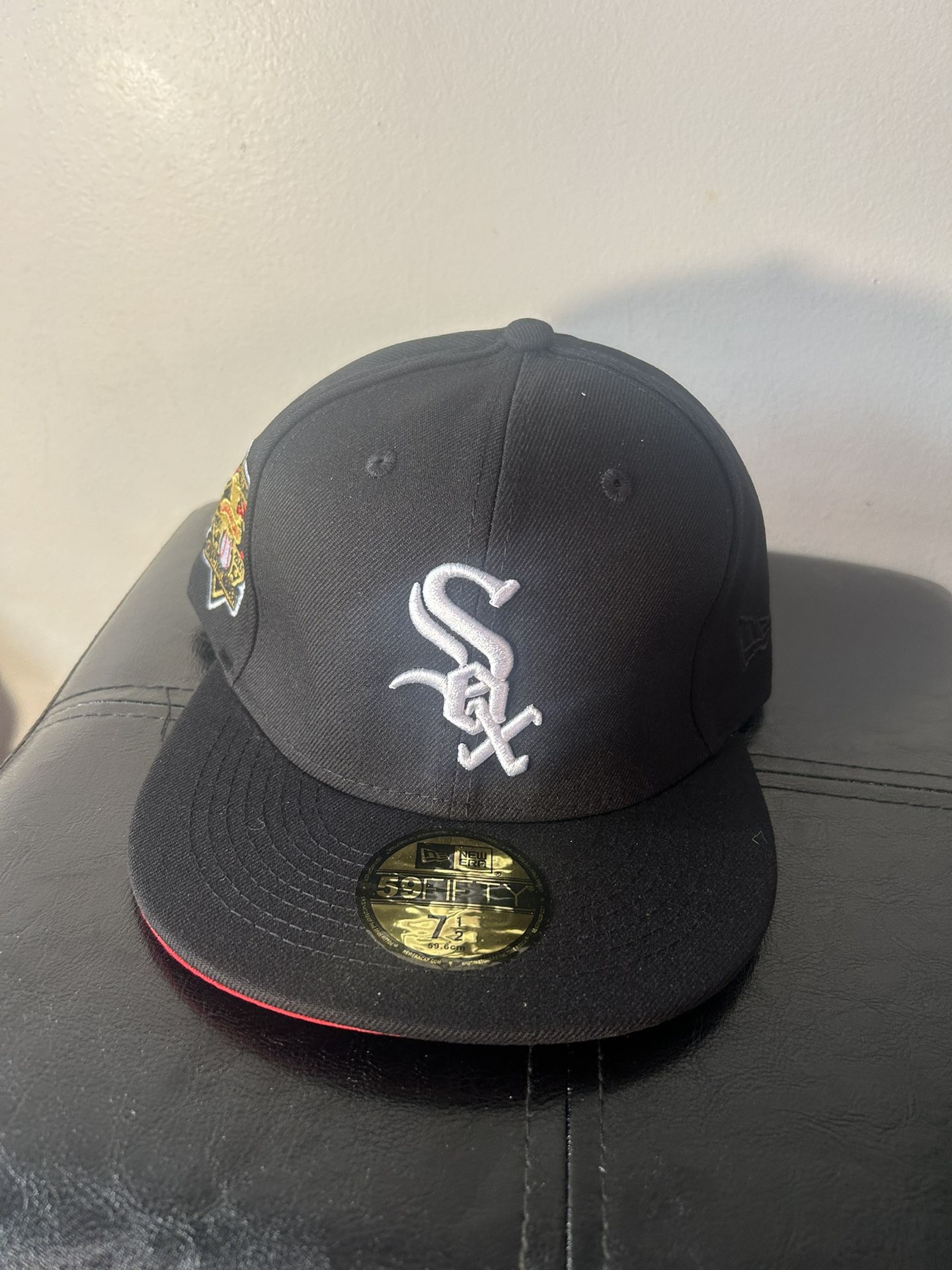 NewEra 59Fifty White Sox Fitted Hat