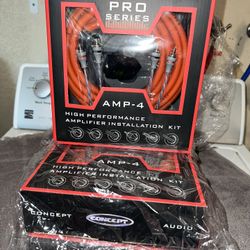 4 Gauge Amplifier Wiring Kit 