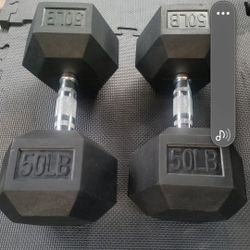 50lbs Dumbells Weights