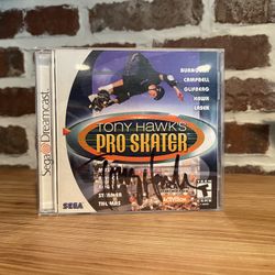 Tony Hawks Pro Skater For Dreamcast Signed By Tony Hawk