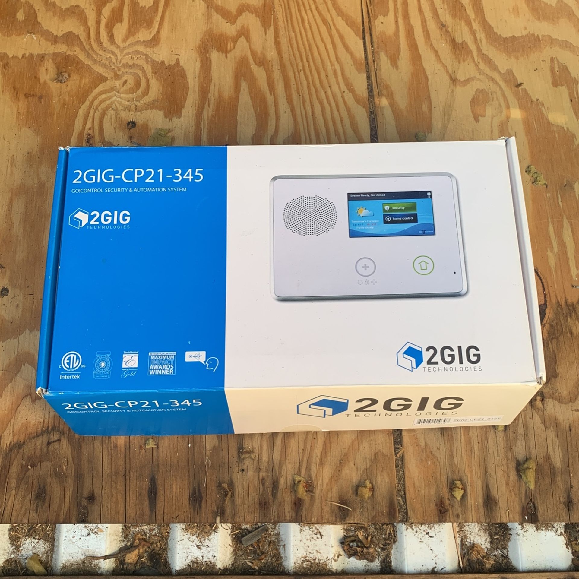  2GIG-CP21-345 SECURITY AUTO SYSTEM 