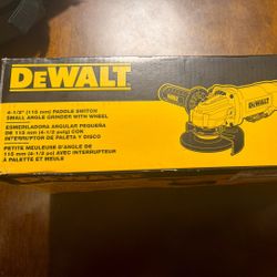 DEWALT 11 Amp Corded 4.5 in. Small Angle Grinder