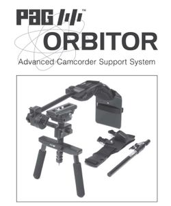 PAG Orbitor Ergonomic Camera Shoulder Support System Movie Stabilizer Rig System Heavy Duty