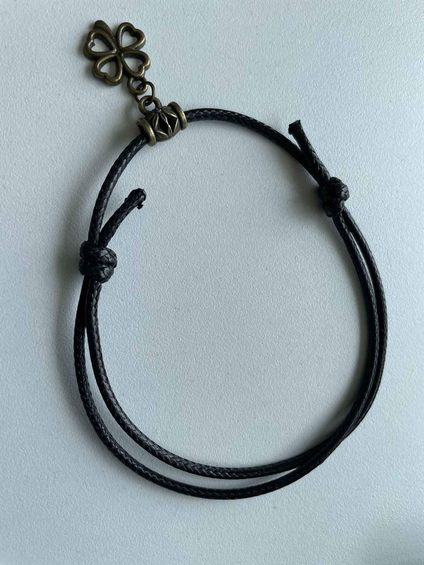 Adjustable PU Leather Anklet