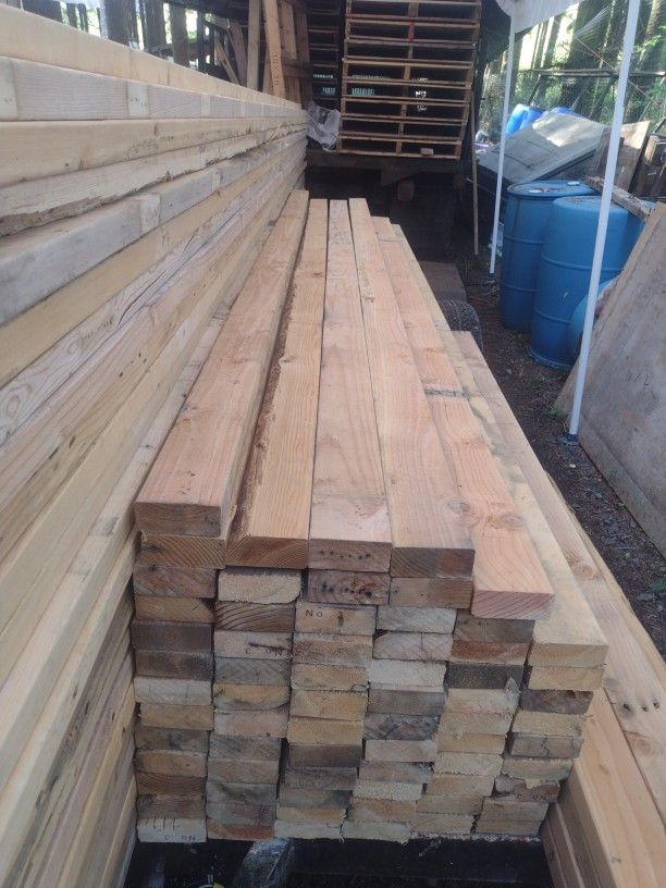 Reclaimed 10-ft 2x4s $6.25 Each