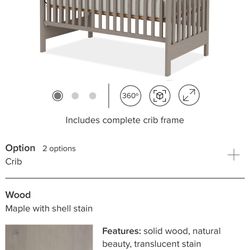 Modern Crib for Sale – 2017 Model