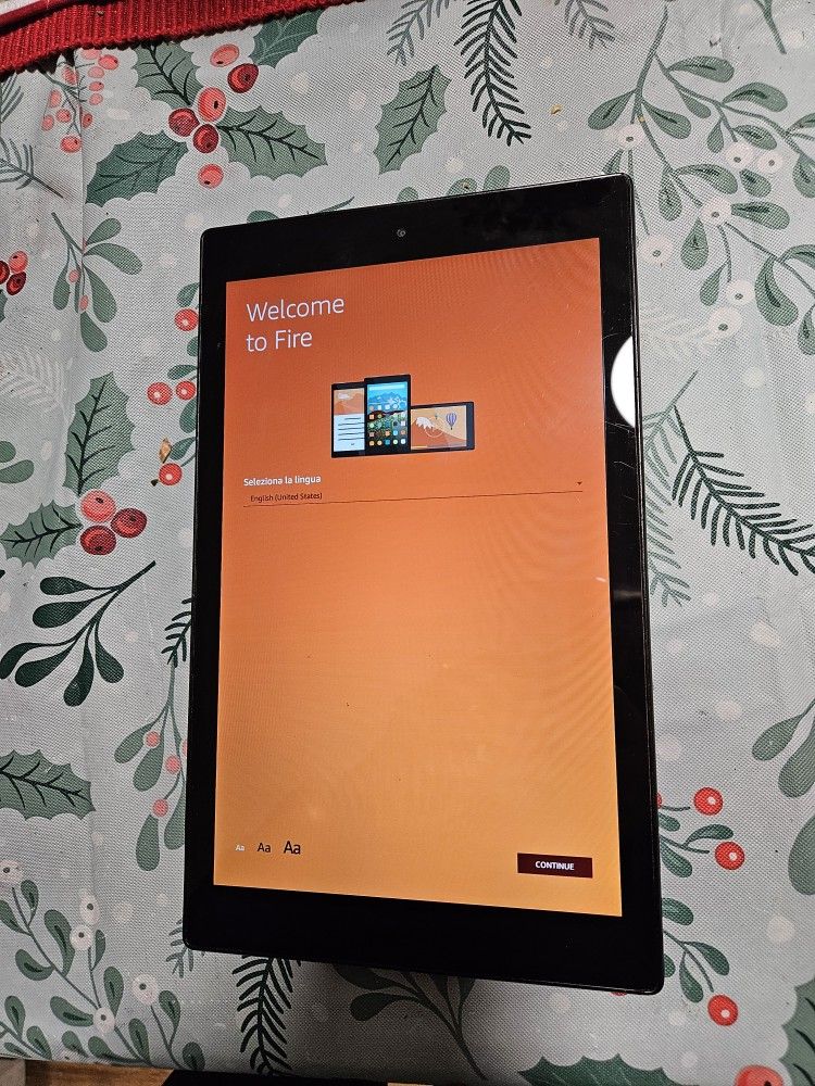 Kindle Fire With Case