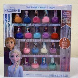 FROZEN 2 Nail Polish Kit Multiple Colors - NEW SEALED 