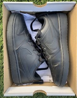 Nike Court Borough Black Shoes