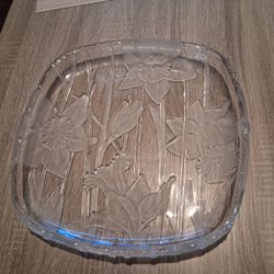 Glass Platter Tray