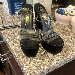 New Black Platforms Heels