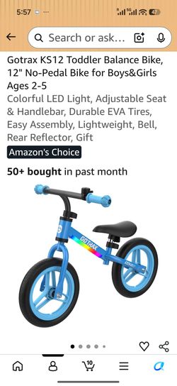 Toddler Balance Bike
