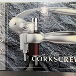 Professional Corkscrew Wine Opener Set – New in Box