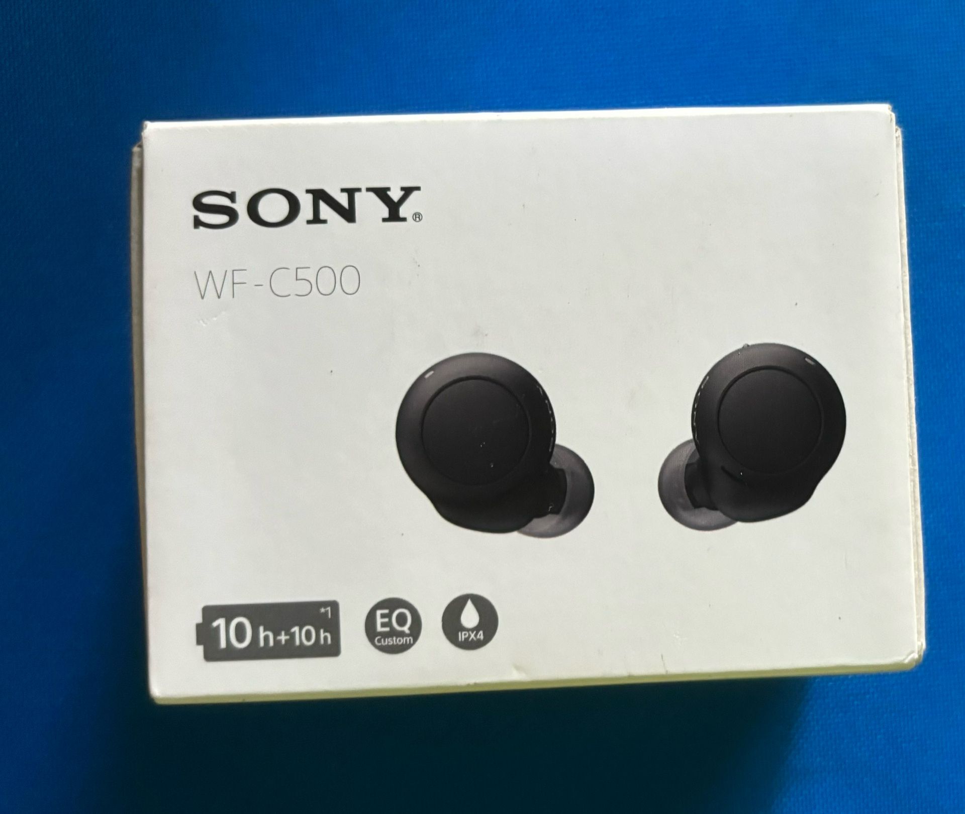 Sony WF-C500 Truly Wireless in-Ear Headphones, Black