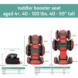 Portable Hide-fold Car Seat 💺 