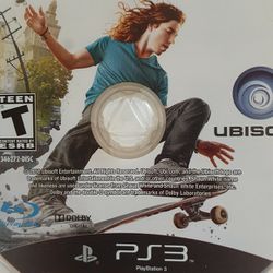 PS3 SHAUN WHITE SKATEBOARDING/MULTIPLAYER/LOBBIES/MATCHMAKING/MESSAGING/FRIEND INVITE IN GAME/VOICE CHAT/TROPHIES.  RATED TEEN. UBISOFT. CLEAN NOFLAWS