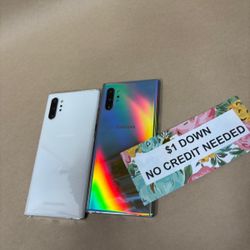 Samsung Galaxy Note 10 Plus - Only $1 Today Pay The Rest Later! 