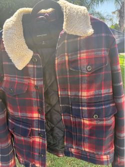 Banana republic flannel jacket shacket coat
