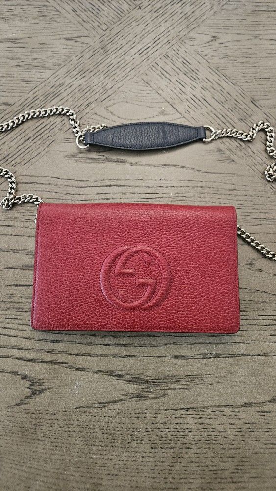 Red Gucci Soho Bag