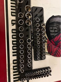 Socket set 1/2 , 3/8 , 1/4