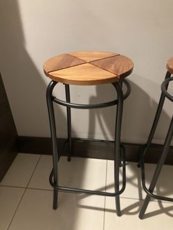 Chairs Wood And Metal 4