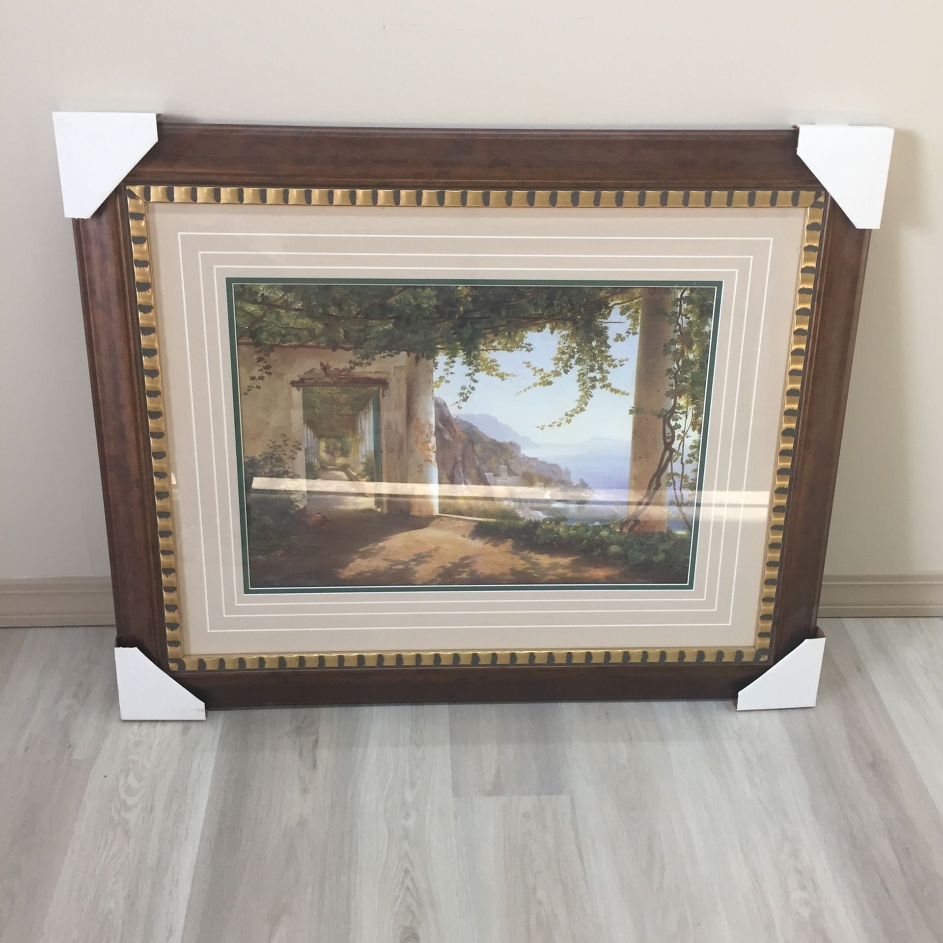 Il Lago Como Picture Custom Framed